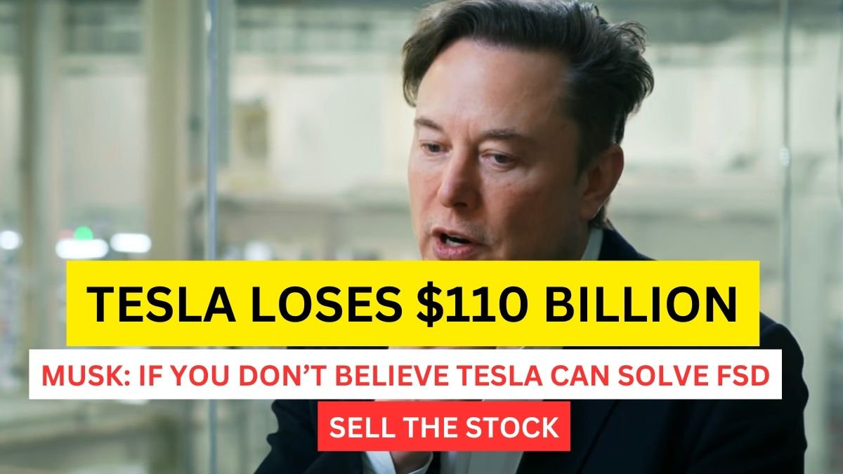 Elon Musk Said “if You Dont Believe Tesla Will Solve Fsd Sell The Stock” And Tesla Shares 7106